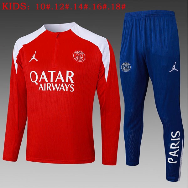 Ninos Sudadera De Training PSG 2025-2026 Rojo 5